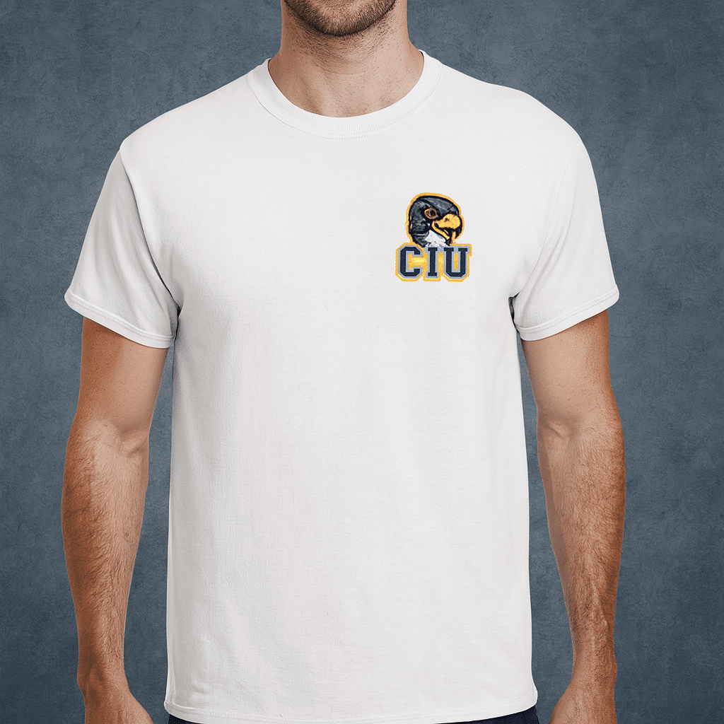 White-T-Shirt-Blue